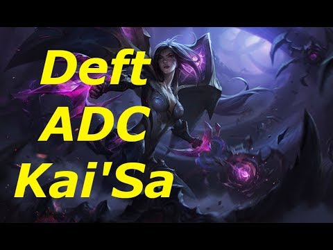LoL Patch8.17 KT Deft ADC Kai'Sa vs Lucian