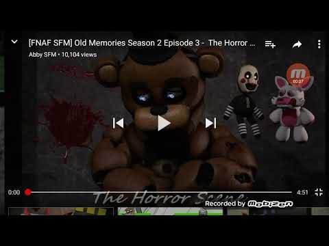 (Qwandairus) reacts to (sfm fnaf Old memories season2 episode 3 ( The Horror scene) the kids 😱😱