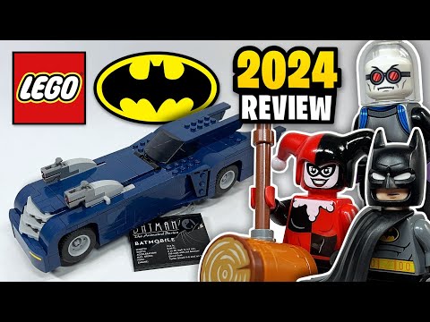 Конструктор LEGO Batman Бэтмен на бэтмобиле против Харли Квин и Мистера Фриза 435 деталей (76274)
