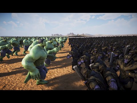 Hulk vs Thanos — UEBS 2 — Ultimate Epic Battle Simulator 2