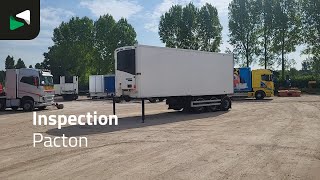 Pacton Thermo King SLXe 300 Whisper Pro LZV Liftachse City TUV 08/25 refrigerated semi-trailer for sale - Image 4 | Autoline GH Pacton Thermo King SLXe 300 Whisper Pro LZV Liftachse City TUV 08/25 refrigerated semi-trailer | Image 4 - Autoline