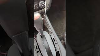 How to get 2008 Chevrolet Impala in to neutral without keys. Won