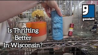 Is Thrifting Better in Wisconsin - Shop Along With Me - Goodwill Thrift Store