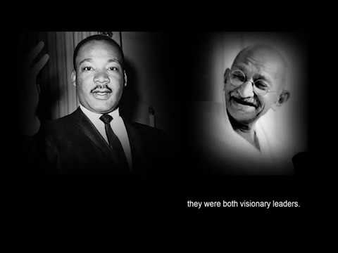 What are similarities and differences between King and Gandhi’s leadership styles?