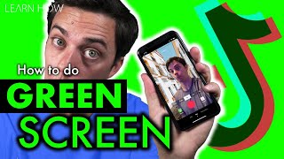 How to Make TikTok Green Screen Videos (Using ONLY