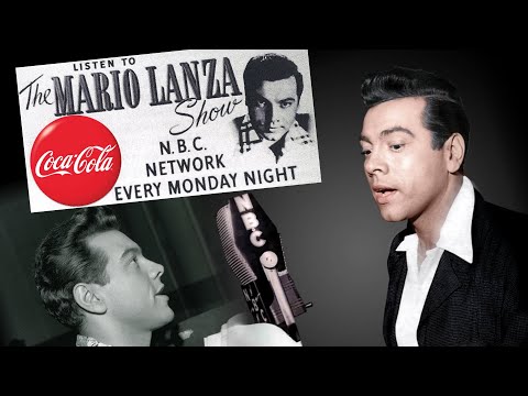 Mario Lanza's Classic Radio Sign Off "Be My Love"