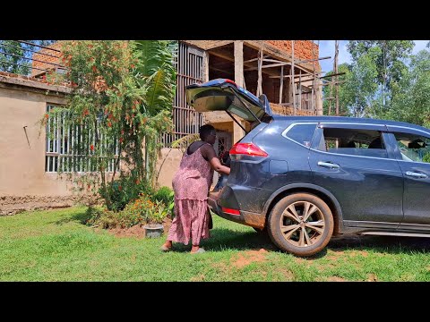 Our Villa Gets it's First Furniture. Harvesting. Life in the Countryside 