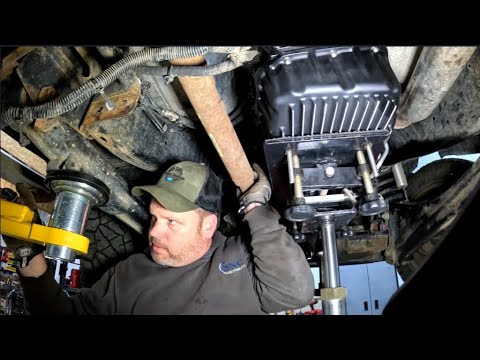 2016 Ram Cummins 68RFE Transmission Swap, Removal Part 1