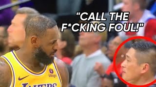 LEAKED Audio Of LeBron James Getting Heated At A Ref: “Call The F*cking Foul, B***h”👀