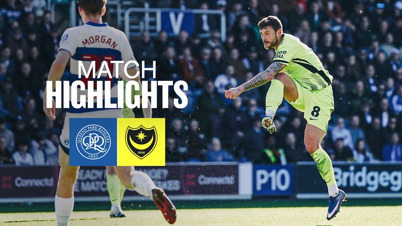 Queens Park Rangers vs Portsmouth Highlights