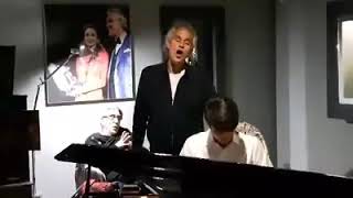 &quot;E lucevan le stelle...&quot; - Andrea and Matteo Bocelli
