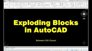 Exploding Blocks in AutoCAD