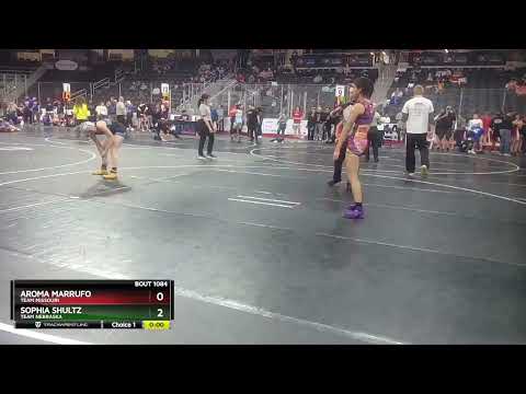 112 Lbs Champ. Round 2 - Sophia Shultz, Team Nebraska Vs Aroma Marrufo, Team Missouri 54ce