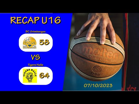 U16 BC Grimbergen - Tigers Halle (recap)