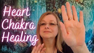 Heart Chakra Meditation. Reiki ASMR (no talking). Rose Quartz crystal healing from a Reiki Master