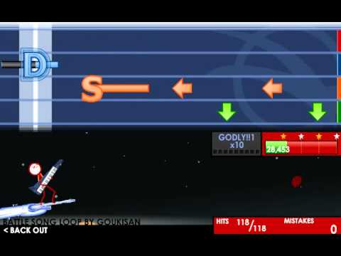 Super Crazy Guitar Maniac Deluxe 4 Battle Song Loop Perfect