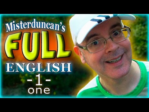 Learn English - FULL ENGLISH - 1 - Lesson ONE -  Learn English in a fun way.