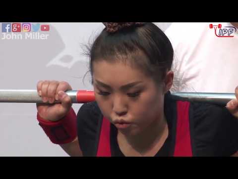 Hidemi Shishido - 11th Place 355kg Total - 52kg Class 2019 Womens IPF Classic Worlds