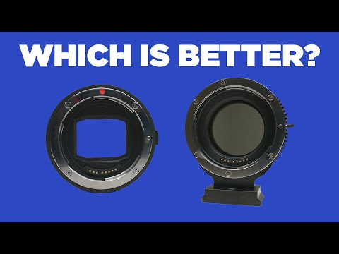 Sigma MC-21 vs Fotodiox ND Throttle Fusion | Panasonic S1 + Canon 50mm F1.8