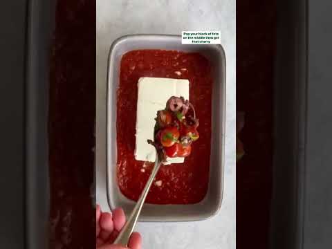 Baked Feta, Tomato & Kalamata Olive Dip