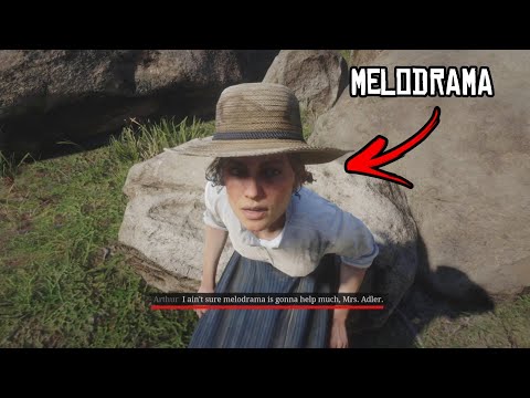 Arthur advises Sadie Adler to stop her "Melodrama" | Rdr2