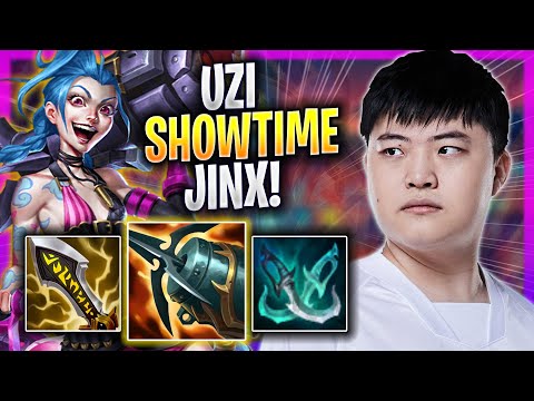 UZI SHOWTIME WITH JINX! - Uzi Plays Jinx ADC vs Aphelios! | Season 2023