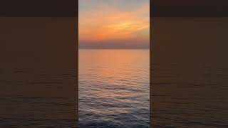 Cruise Shorts - Cruise Sunset Over the Ocean on the Carnival Freedom Cruise Ship in the Bahamas