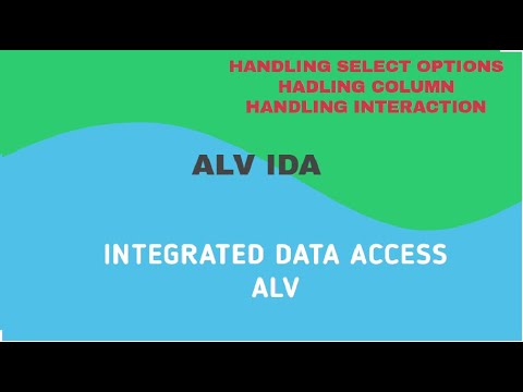 IDA ALV - An approach for Code Push Down