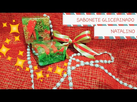 SABONETE GLICERINADO NATALINO, POR HEMERSON ESTEQUE