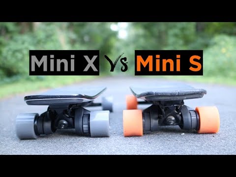 Boosted Mini S vs Mini X