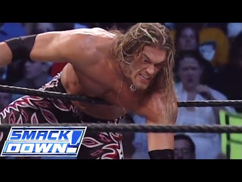 The Rock & Edge Vs Eddie Guerrero & Chris Benoit Part 1 - SMACKDOWN!