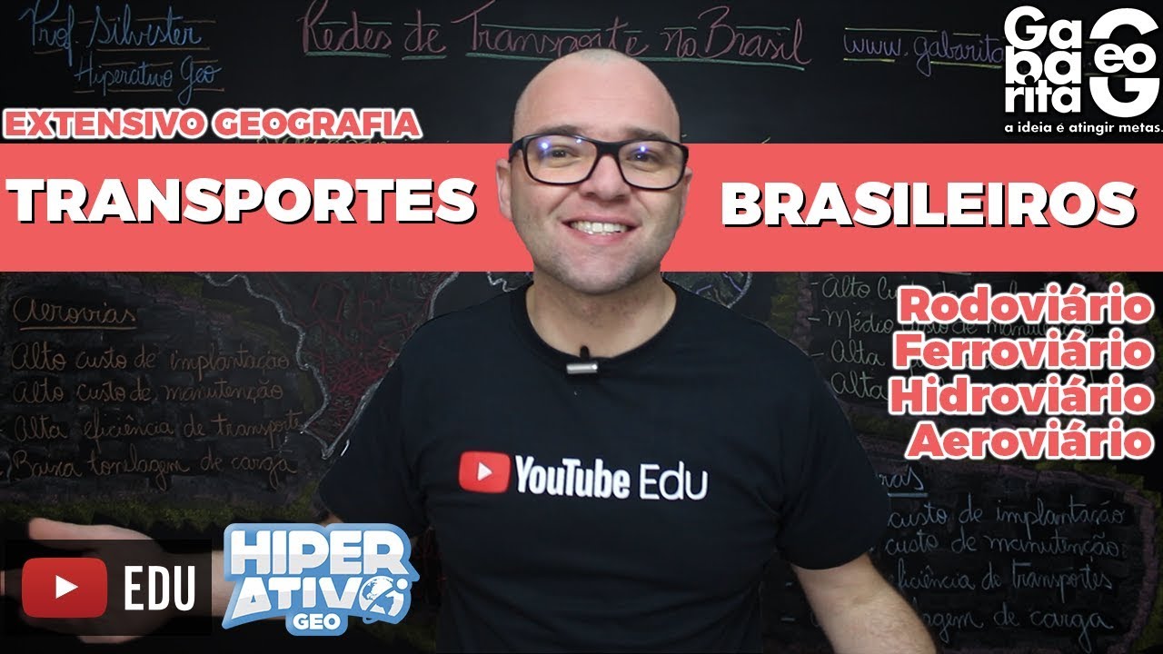 Geografia do Brasil  - Sistemas de Transporte Brasileiro