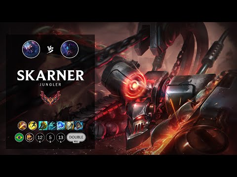 Skarner Jungle vs Rek'Sai - BR Grandmaster Patch 12.9