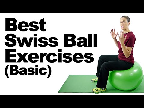 10 Best Swiss Ball Exercises (Basic) - Ask Doctor Jo