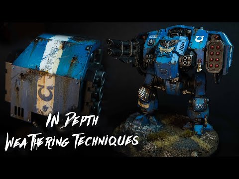 Ballistus Dreadnought || In Depth Weathering techniques || Grimdark || Leviathan