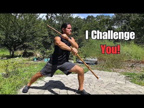 Double Stick Drill Challenge 1 of 10 (Kali Stick Fighting)