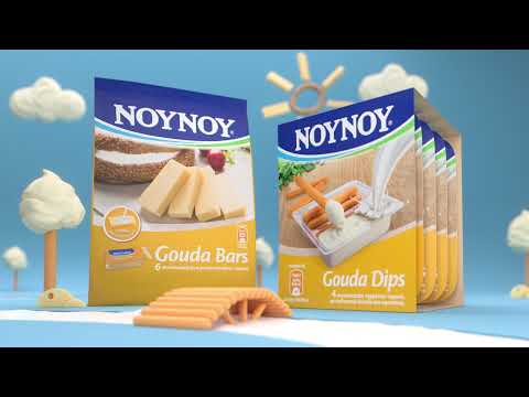 ΝΟΥΝΟΥ Gouda Dips & NOYNOY Gouda Bars