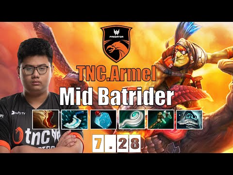 Batrider | TNC.Armel | Mid Batrider | 7.28 Gameplay Highlights