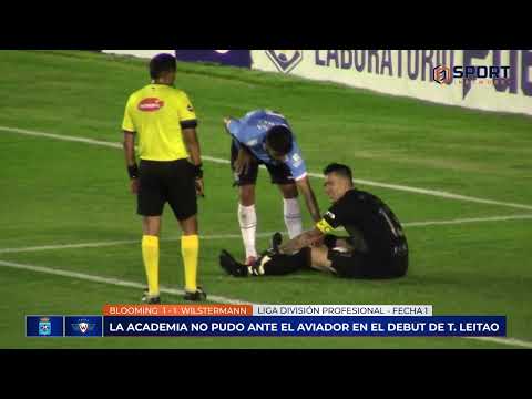 BLOOMING 1 - 1 WILSTERMANN (Resumen del Partido)