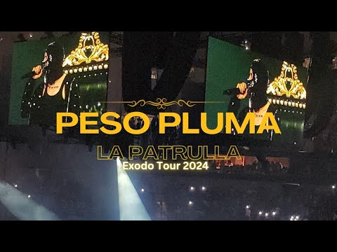 Peso Pluma Exodo Tour "La Patrulla" Dallas Tx 2024