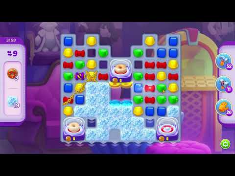 Homescapes Level 3159 Hard (No boosters) /Уровень 3159  Сложный (Без бустеров) 17.11.2022