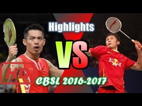 Love badminton |  Badminton Highlights CBSL 2016 - Lindan vs Tian Houwei 林丹 vs 田厚威