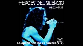 Héroes del silencio - La apariencia no es sincera en Directo en Meschede Alemania 1992