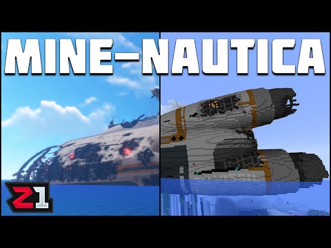 Subnautica AND Minecraft? Minenautica Minecraft Mod | Z1 Gaming
