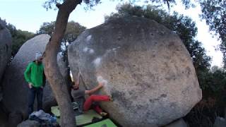 Video thumbnail de Suc de taronja, 7a (sit). Can Boquet