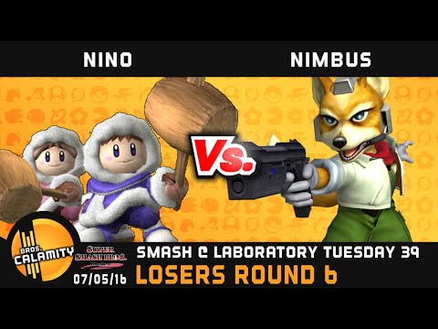 S@LT #39 | Nino (Ice Climbers) vs Nimbus (Falco, Fox) - Losers Round 6 - SSBM