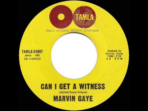 1963 HITS ARCHIVE: Can I Get A Witness - Marvin Gaye