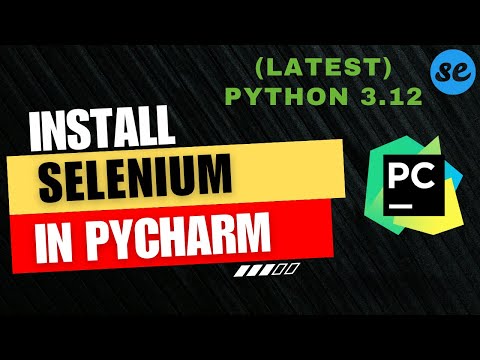 Selenium Python Pycharm Installation