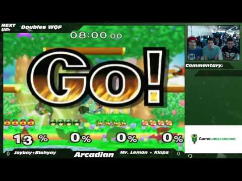 NE Melee Arcadian 2 Doubles WQF - Blahyay/Joyboy (Red) vs. Klap$/Mr. Lemon (Green)