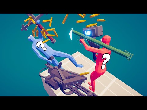 RANDOM WEAPONS on WATER NARROW BRIDGE - TABS Totally Accurate Battle Simulator2